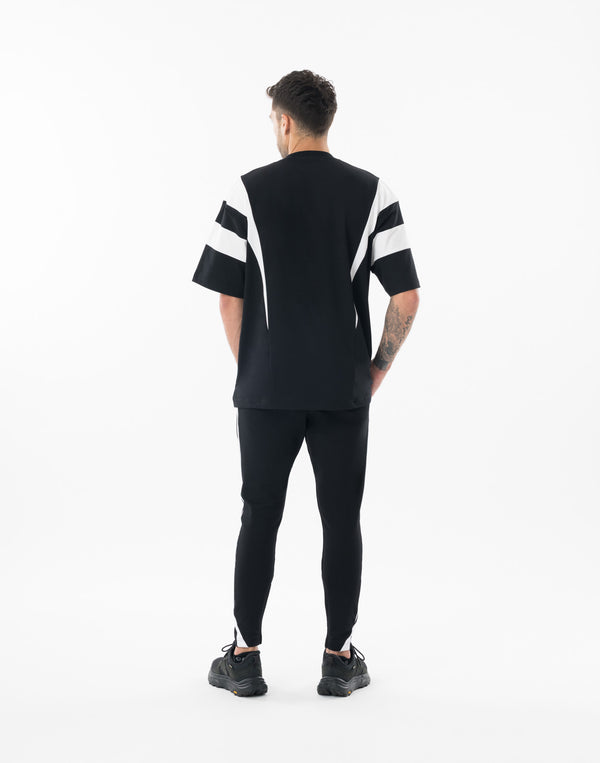 CRONOS DUAL TECH OVERSIZE S/S TEE【BLACK】