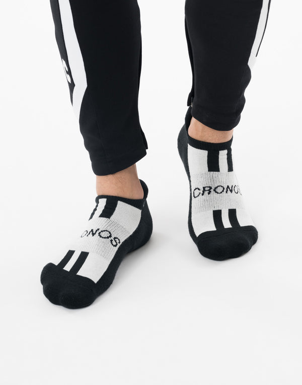 CRONOS FORCE TRIPLE ANKLE SOCKS【WHITE】
