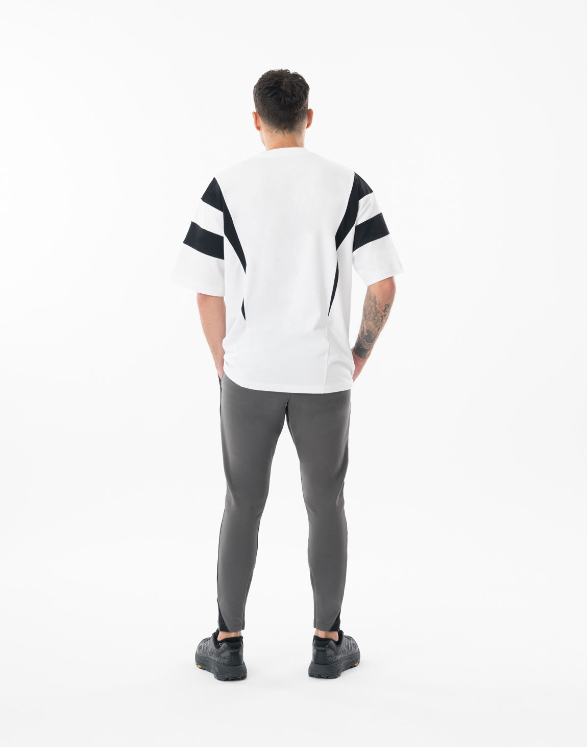 CRONOS DUAL TECH OVERSIZE S/S TEE【WHITE】