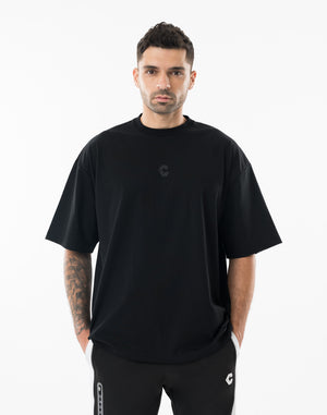 CRONOS SCRIPT SIDE S/S TEE【BLACK】