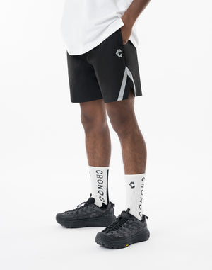 CRONOS Reflective Stretch Shorts【BLACK】