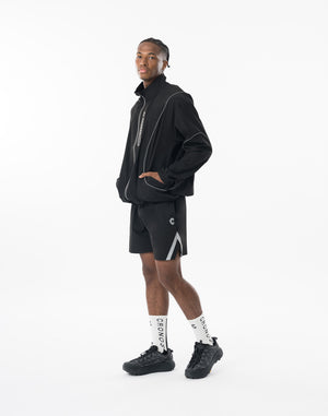 CRONOS Reflective Stretch Shorts【BLACK】