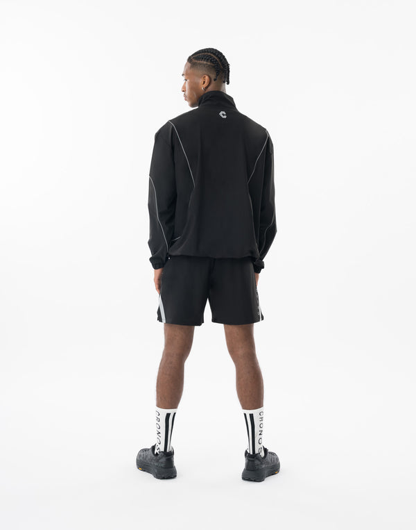 CRONOS Reflective Stretch Shorts【BLACK】