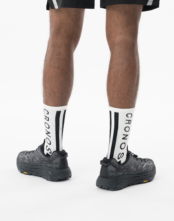 CRONOS ACHILLES STRIPE Socks【WHITE】