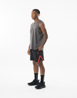 CRONOS REFLECT LINE SLEEVELESS【D.GRAY】