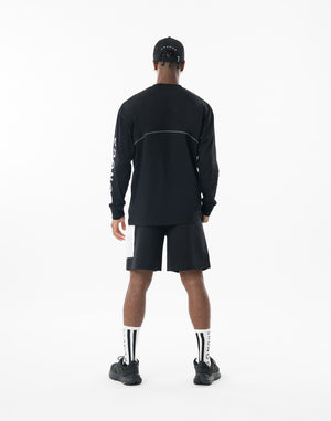 CRONOS Urban Active 工裝短褲 [黑×白]
