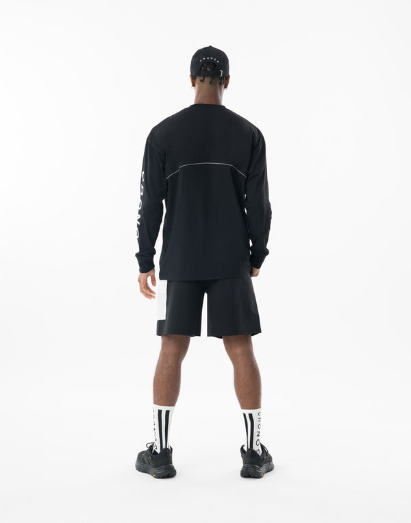 CRONOS Urban Active 工裝短褲 [黑×白]
