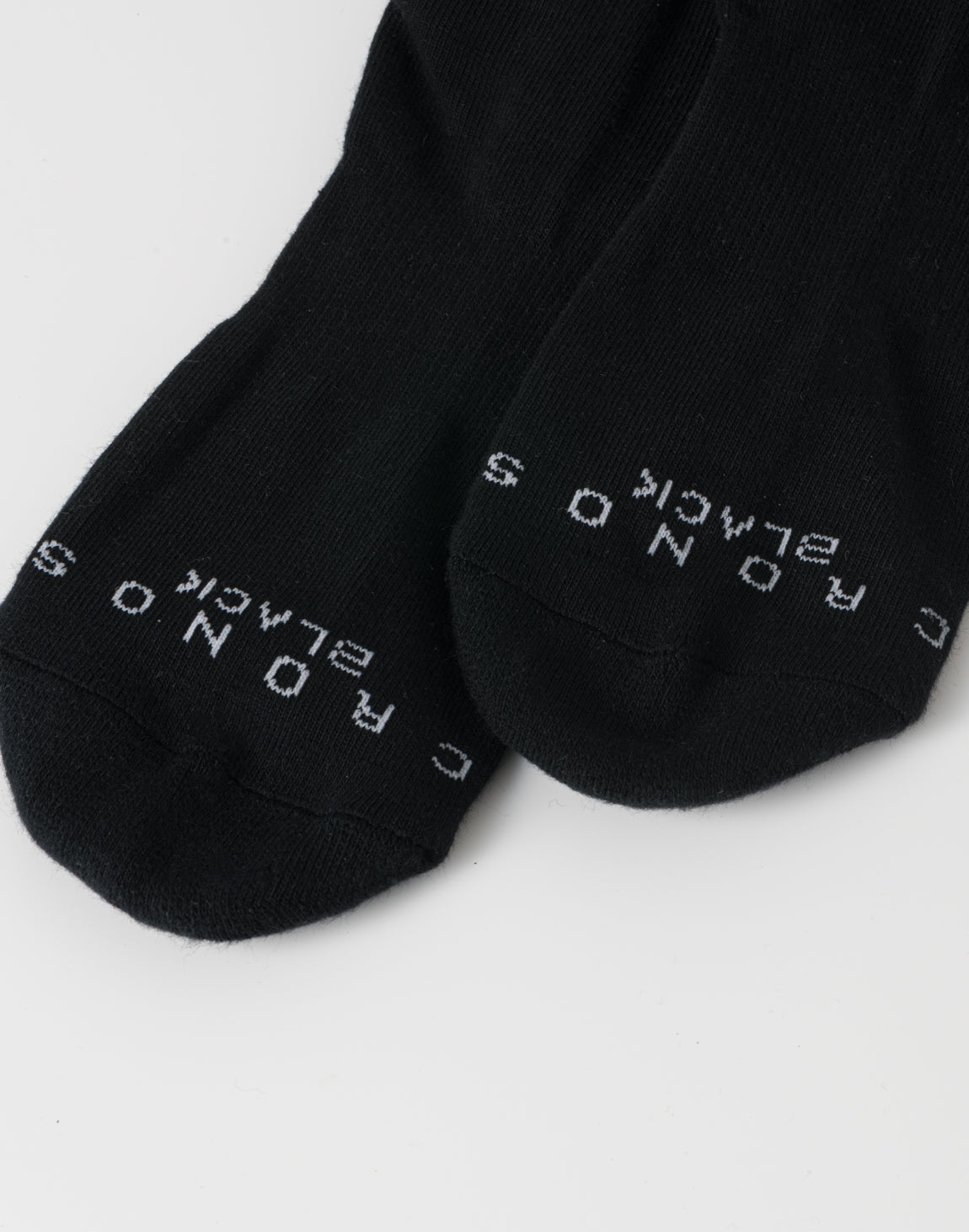 CRONOS BLACK MINIMAL ACTIVE SOCKS【BLACK】