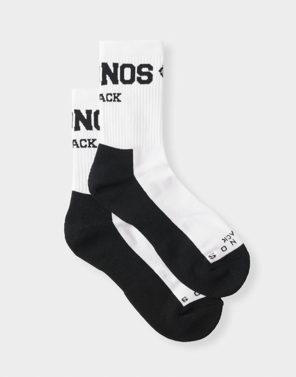 CRONOS BLACK MOTION FIT SOCKS【WHITE】