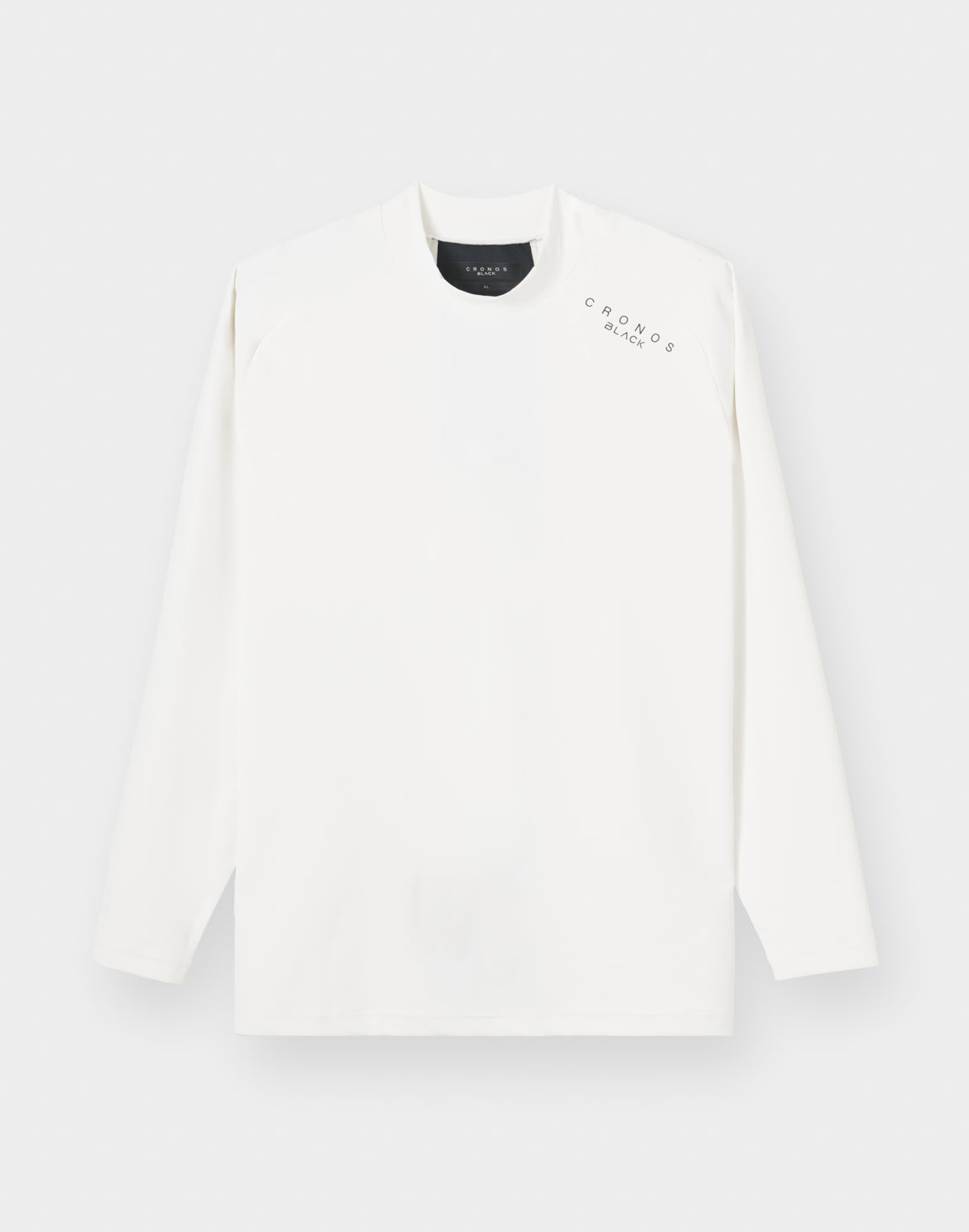 CRONOS BLACK MART COOL L/S TEE [WHITE]