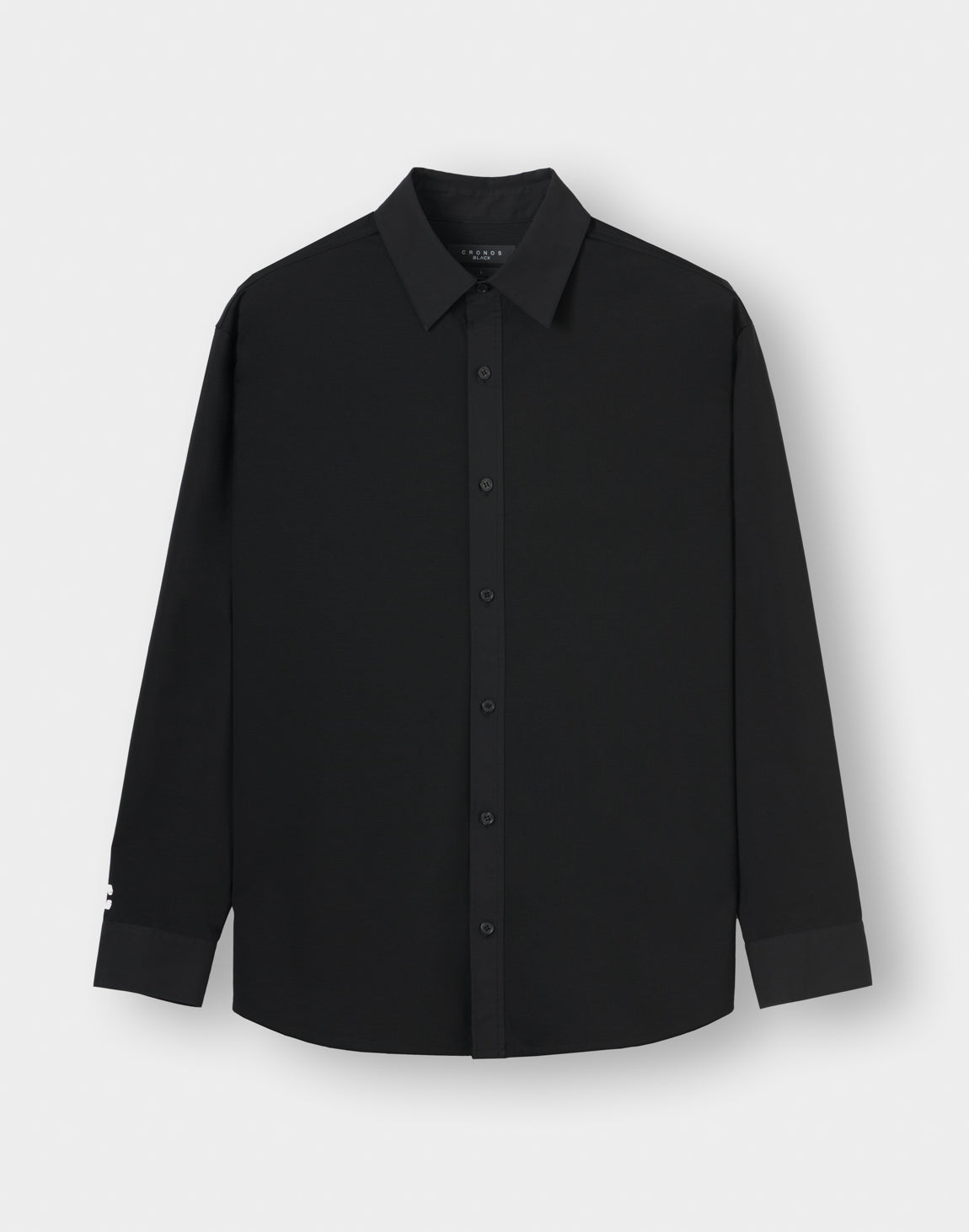CRONOS BLACK ACTIVE FIT SHIRT【BLACK】