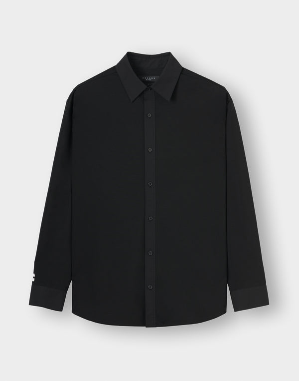 CRONOS BLACK ACTIVE FIT SHIRT【BLACK】