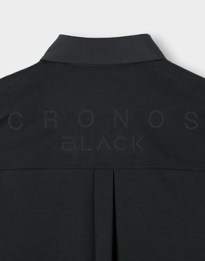 CRONOS BLACK ACTIVE FIT SHIRT【BLACK】