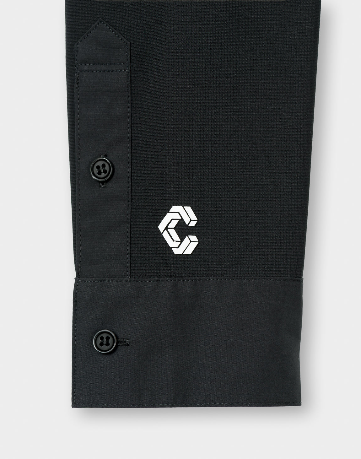 CRONOS BLACK ACTIVE FIT SHIRT【BLACK】