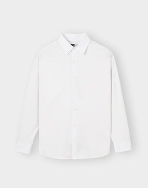 CRONOS BLACK ACTIVE FIT SHIRT【WHITE】