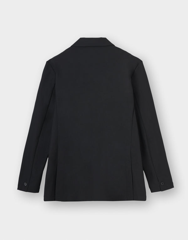 CRONOS BLACK ACTIVE FIT JACKET【BLACK×WHITE】