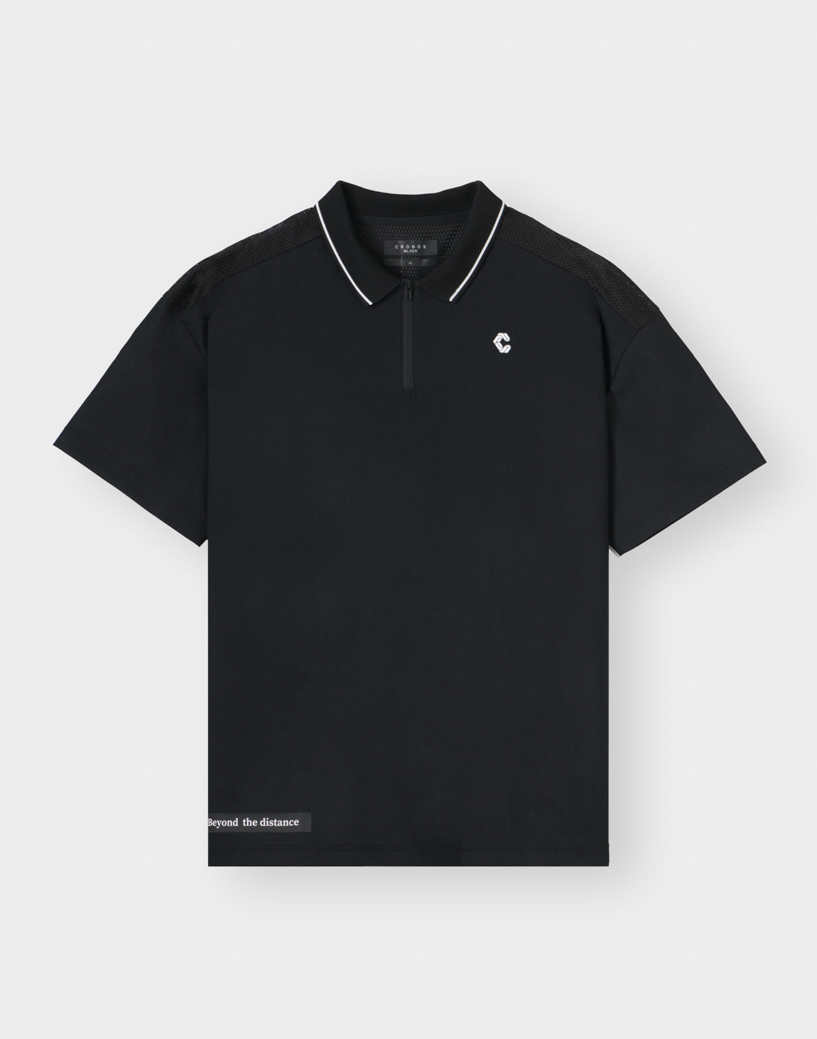 CRONOS BLACK SMART MOTION ZIP POLO【BLACK】