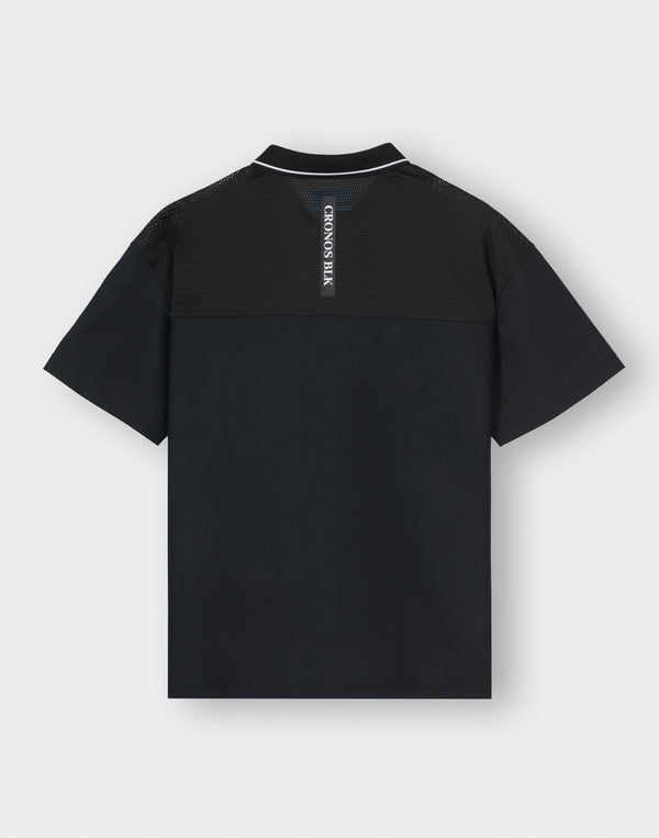 CRONOS BLACK SMART MOTION ZIP POLO【BLACK】