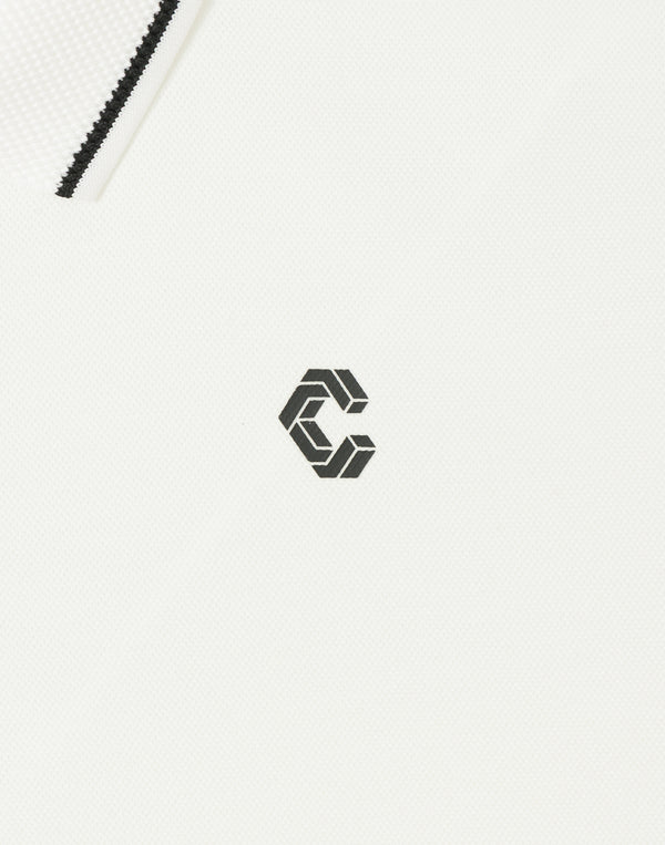 CRONOS BLACK SMART MOTION ZIP POLO【WHITE】