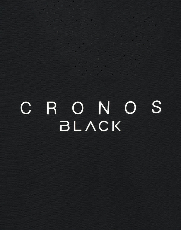 CRONOS BLACK WOMAN TECH PUNCHING Polo [BLACK]