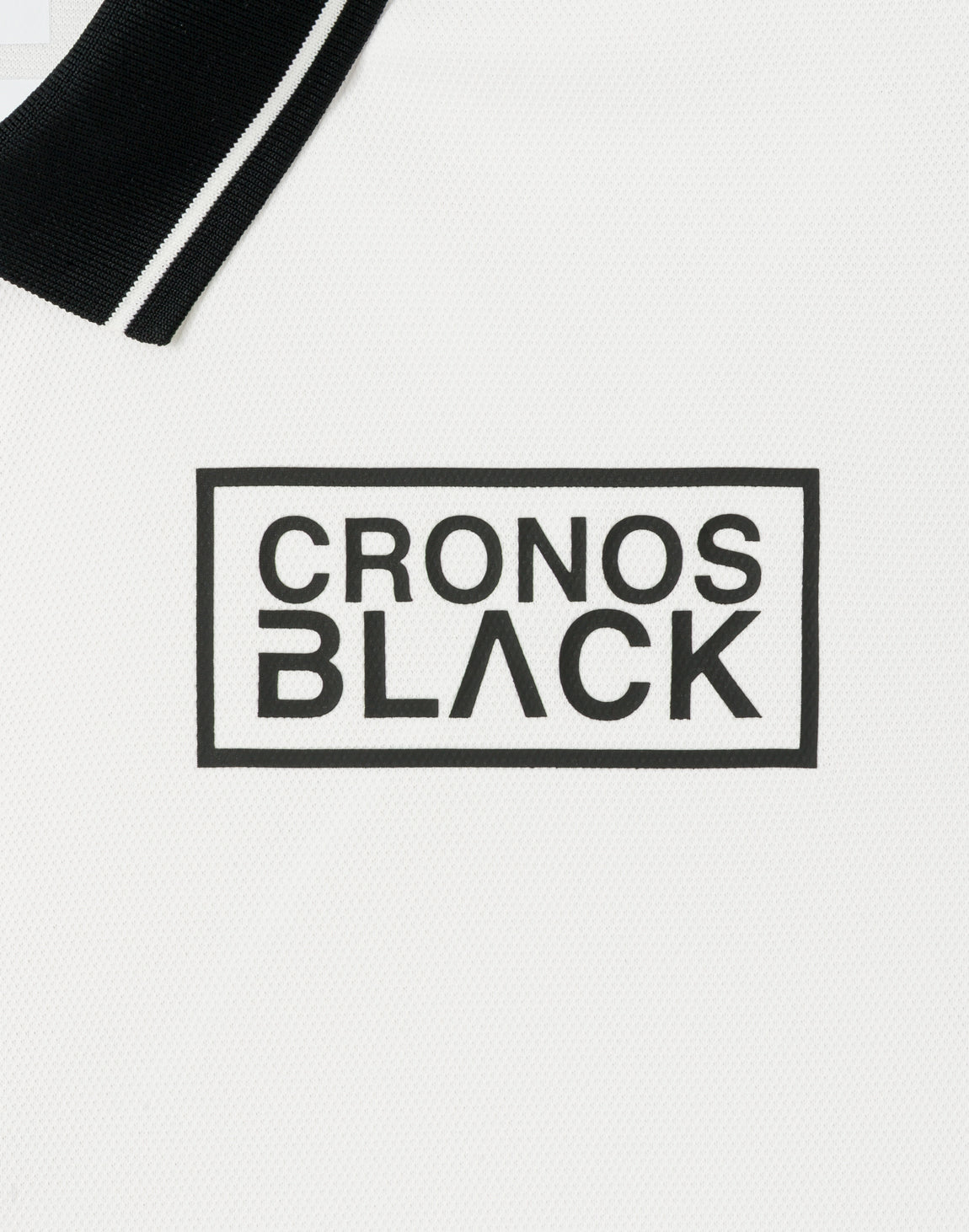 CRONOS BLACK WOMAN TECH PUNCHING Polo【WHITE】