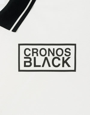 CRONOS BLACK WOMAN TECH PUNCHING Polo [WHITE]