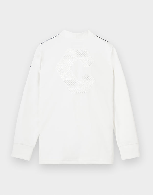 CRONOS BLACK WOMAN TECH PUNCHING Long Sleeve [WHITE]