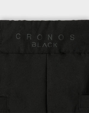 CRONOS BLACK DYNAMIC TECH SHORTS【BLACK】