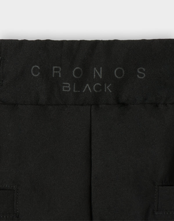 CRONOS BLACK DYNAMIC TECH SHORTS【BLACK】