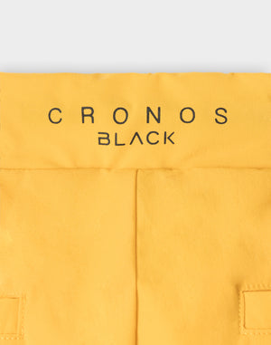 CRONOS BLACK DYNAMIC TECH SHORTS【ORANGE】