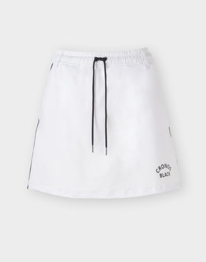 CRONOS BLACK WOMAN SMART LINE Skirt [WHITE]