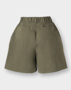 CRONOS BLACK WOMAN WATER-REPEL shorts [KHAKI]