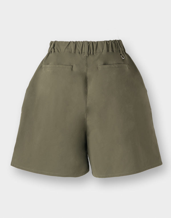 CRONOS BLACK WOMAN WATER-REPEL shorts [KHAKI]