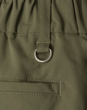 CRONOS BLACK WOMAN WATER-REPEL shorts [KHAKI]