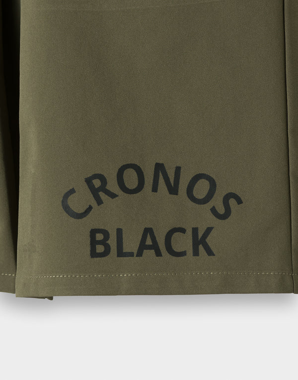 CRONOS BLACK WOMAN WATER-REPEL shorts [KHAKI]