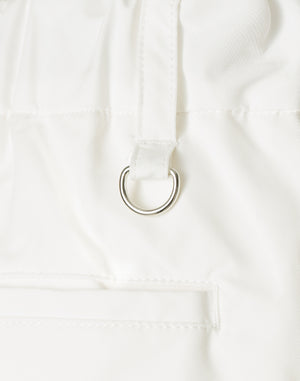 CRONOS BLACK WOMAN WATER-REPEL shorts [WHITE]
