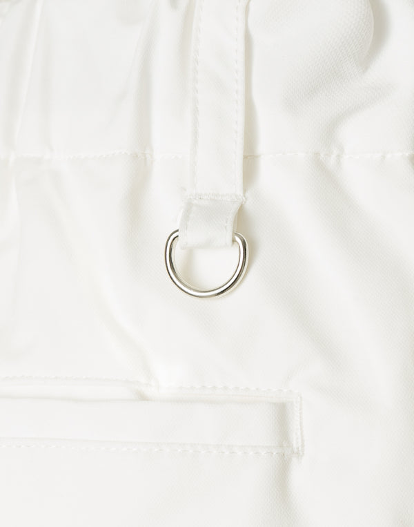 CRONOS BLACK WOMAN WATER-REPEL shorts [WHITE]