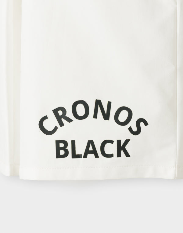 CRONOS BLACK WOMAN WATER-REPEL shorts [WHITE]