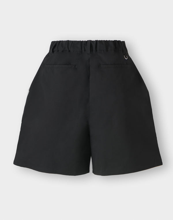 CRONOS BLACK WOMAN WATER-REPEL shorts [BLACK]
