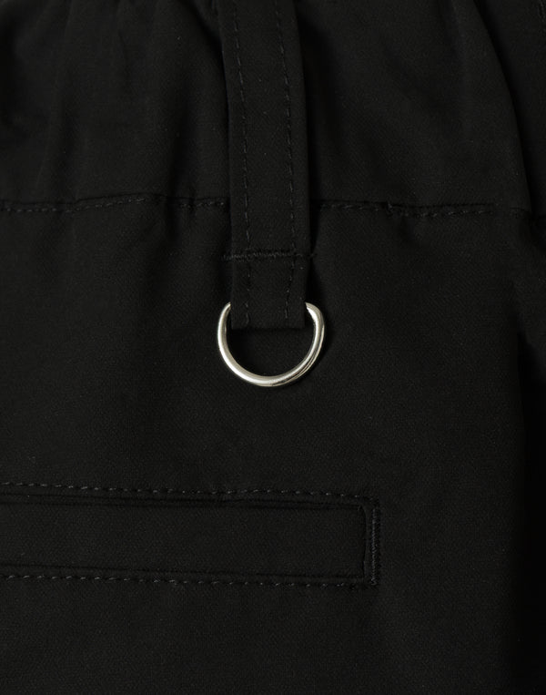 CRONOS BLACK WOMAN WATER-REPEL shorts [BLACK]