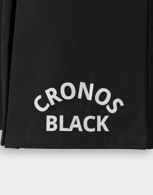 CRONOS BLACK WOMAN WATER-REPEL shorts [BLACK]