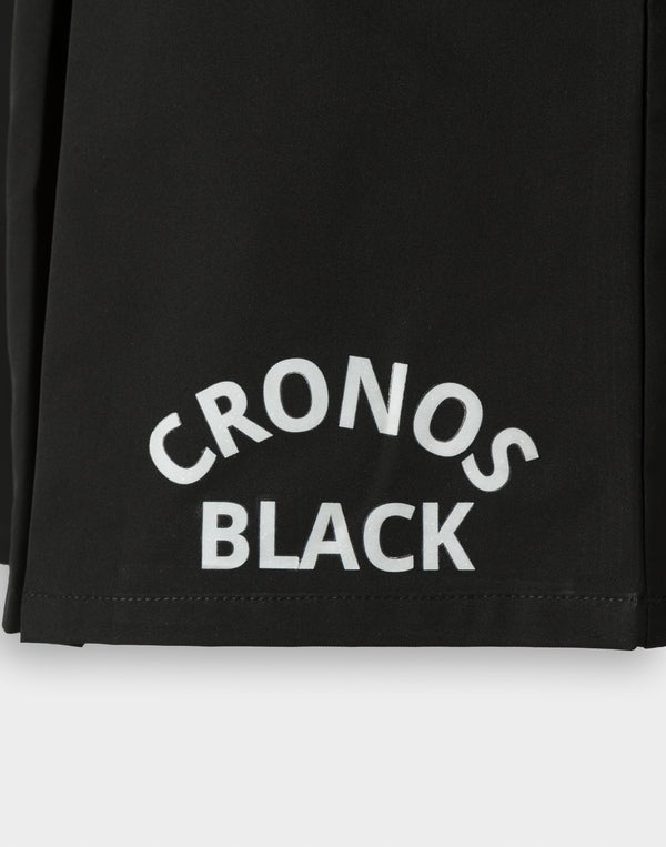CRONOS BLACK WOMAN WATER-REPEL shorts [BLACK]