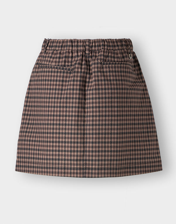 CRONOS BLACK WOMAN WEATHER SHIELD skirt [BROWN]