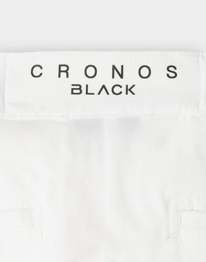 CRONOS BLACK WOMAN EASY MOVE pants [WHITE]