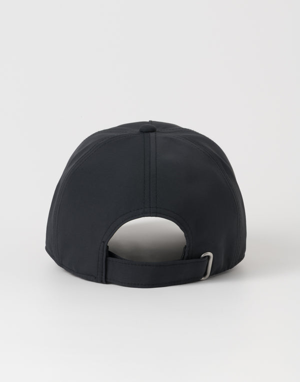 CRONOS BLACK MINIMAL LOGO CAP【BLACK】