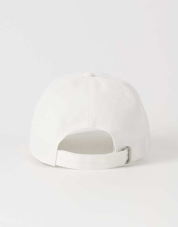 CRONOS BLACK MINIMAL LOGO CAP【WHITE】