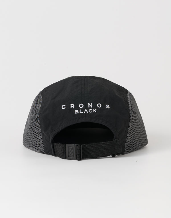 CRONOS BLACK STREAMLINE CAP【BLACK】