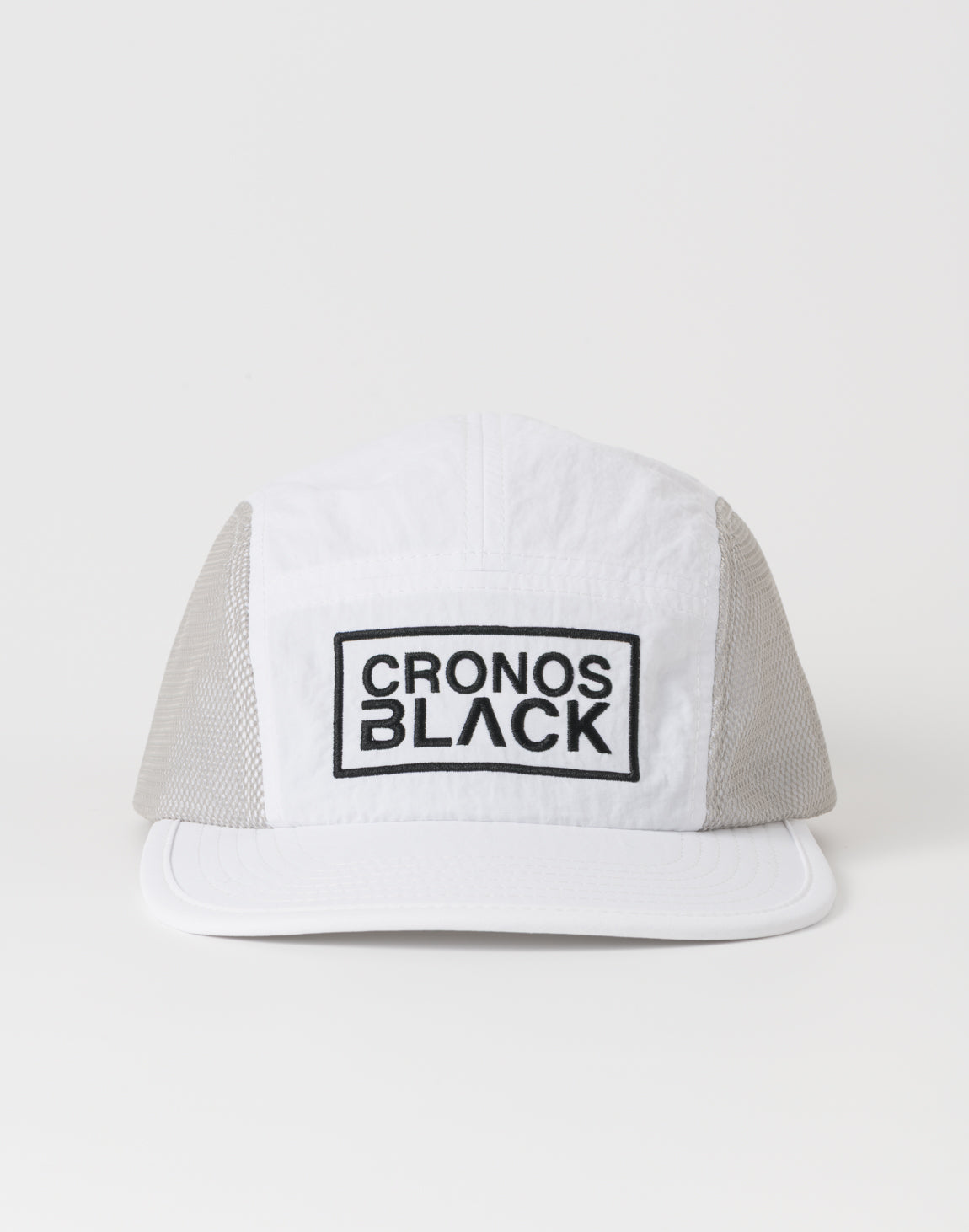 CRONOS BLACK STREAMLINE CAP【WHITE】