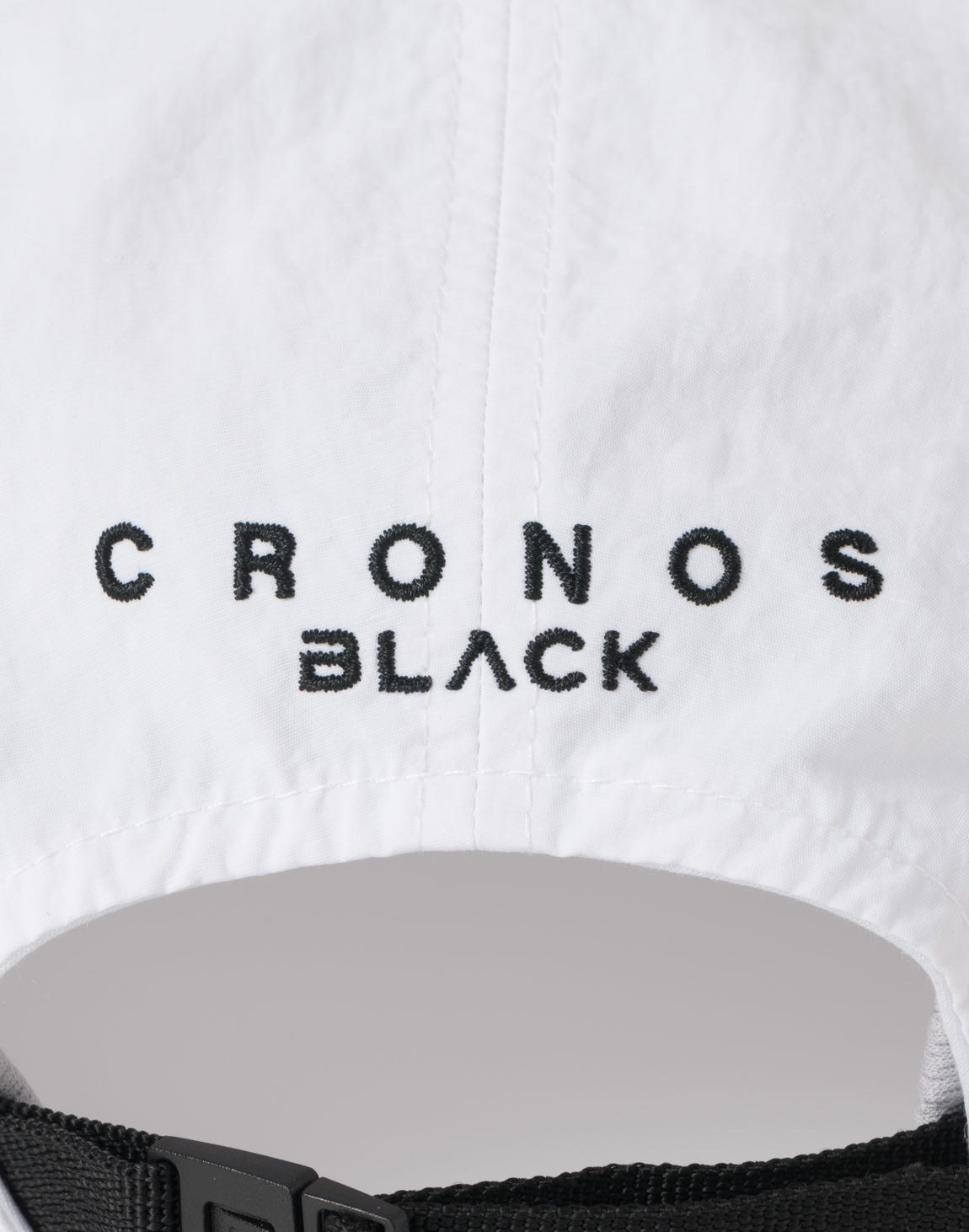 CRONOS BLACK STREAMLINE CAP【WHITE】