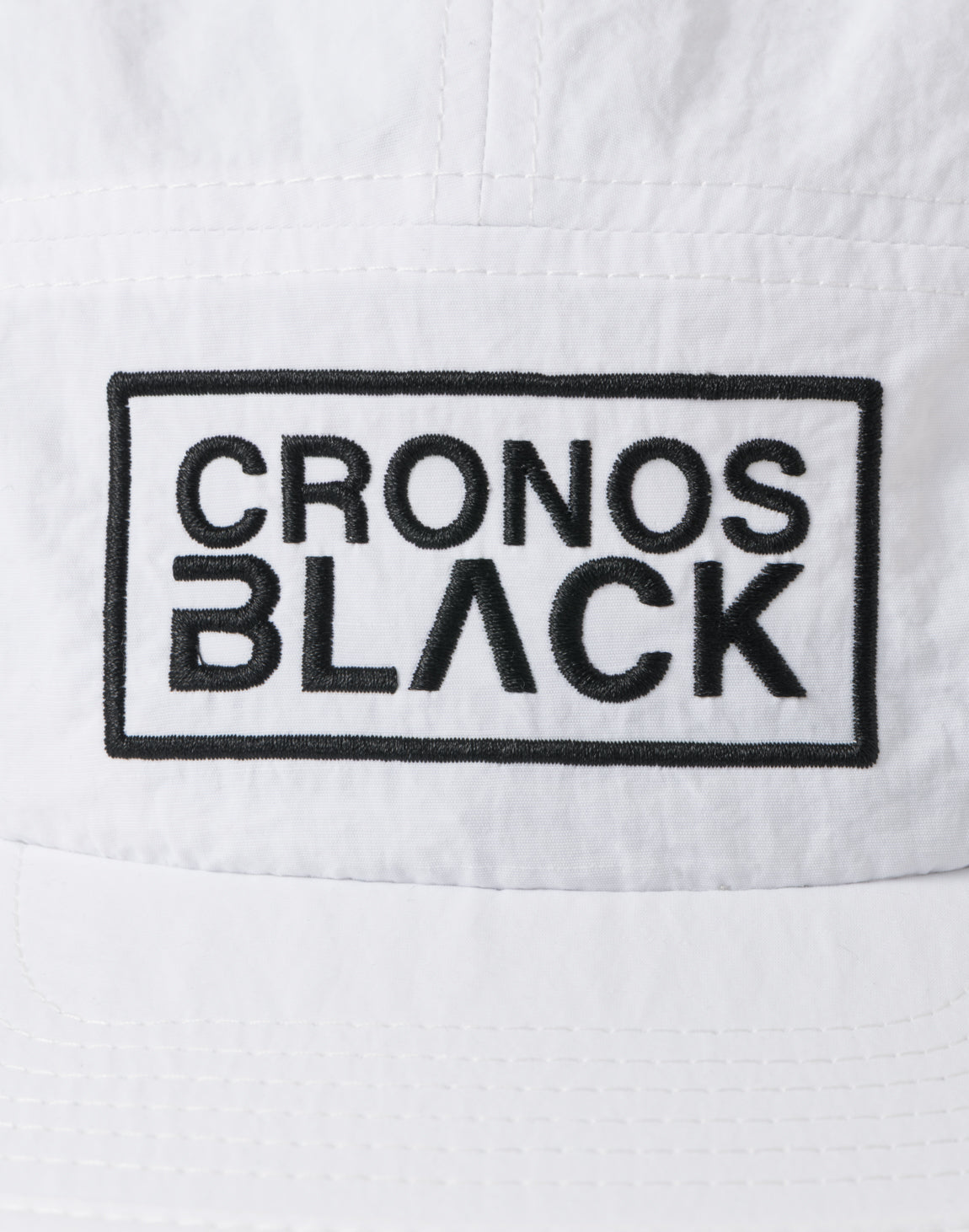 CRONOS BLACK STREAMLINE CAP【WHITE】